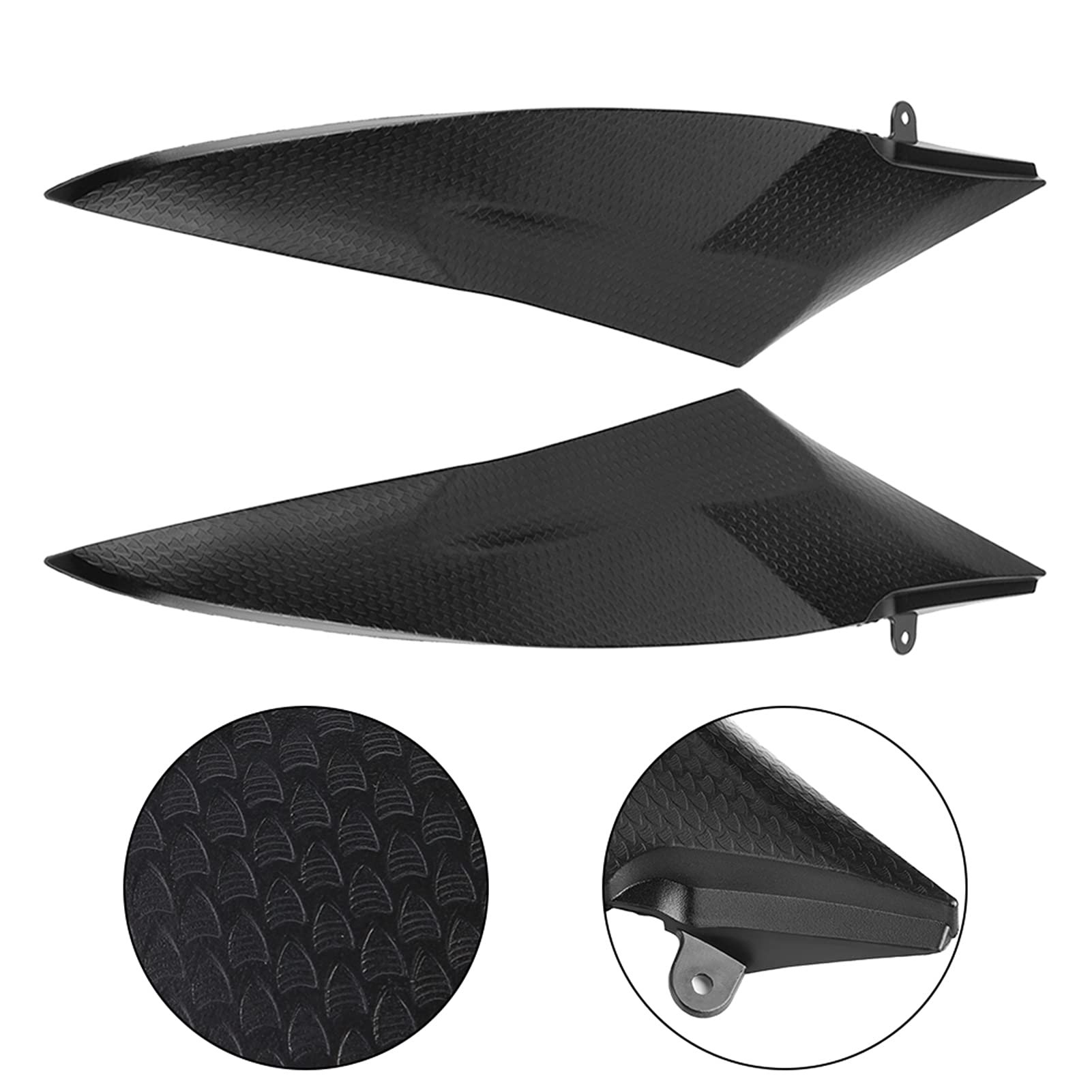 Generic Pannello di Copertura Laterale del Rivestimento Laterale del Serbatoio del Gas di Alta qualità per Motocicletta Adatto per YZF-R6 2006-2007, Accessori Nuovissimi Al 100% per gli Appassionati