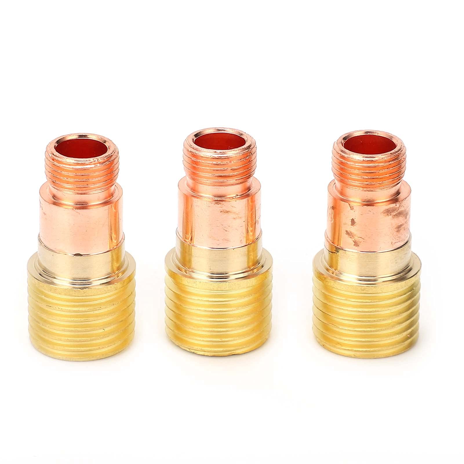 Kit de antorcha de soldadura WP 17/18/26, juego de boquillas de vidrio con de pistola de latón y abrazadera de tungsteno, anillo de silicona de alta temperatura para soldadura de