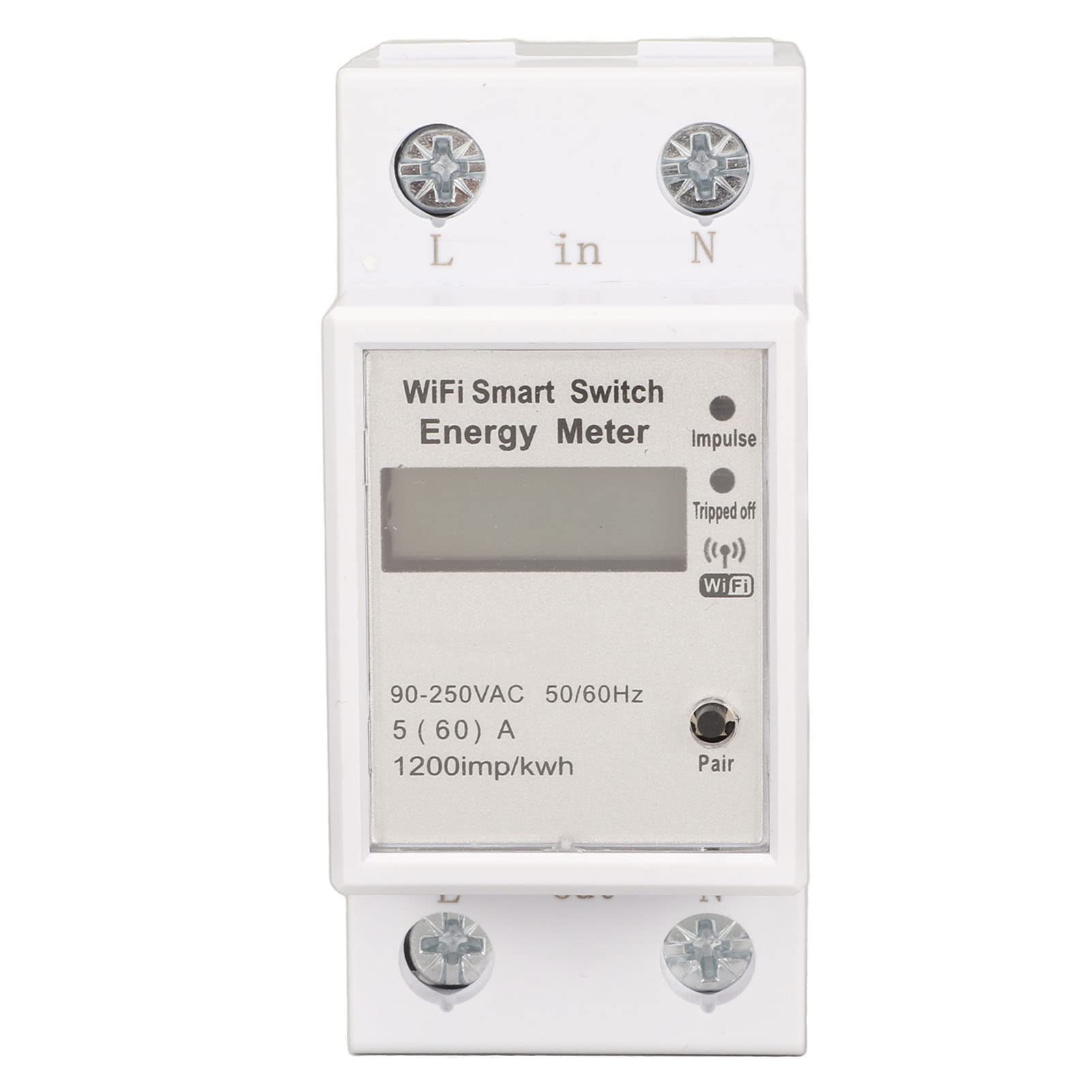 Ejoyous Licznik Energii WiFi Smart Switch, 90-250VAC