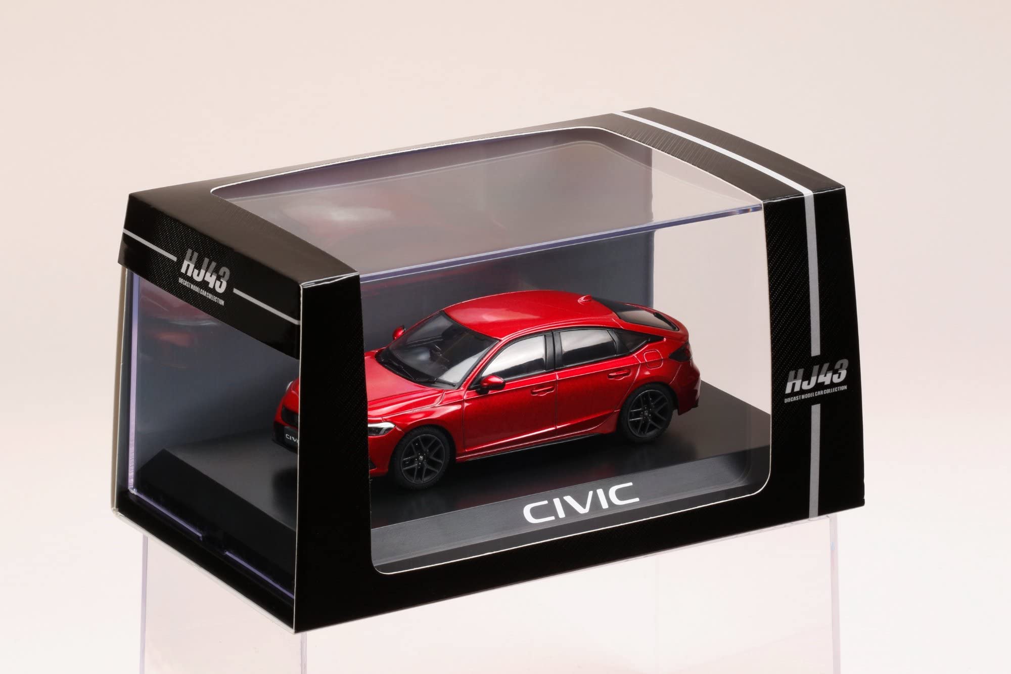 Amazon | HJ43 1/43 ホンダ CIVIC 2021 プレミアムクリスタルレッド