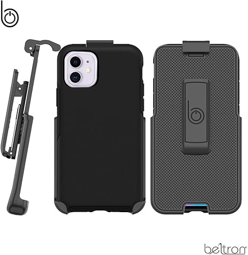 Miniatura 3 de BELTRON Funda con clip para cinturón compatible con OtterBox Symmetry - iPhone 11 de 6.1 pulgadas (funda no incluida). Características: ajuste