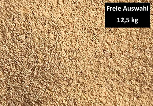 Preisvergleich Produktbild 12,5 kg Nussschalengranulat Strahlmittel Strahlgut Softstrahlmittel (1000-1700 µm)