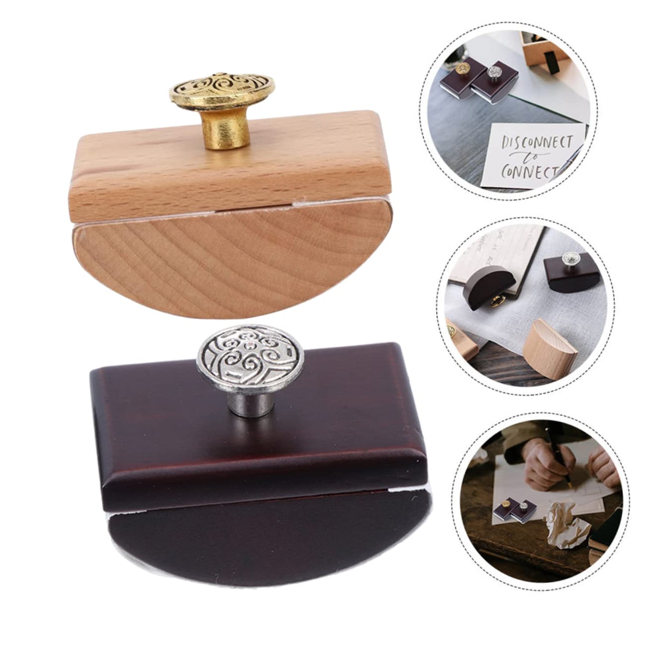 SEWACC Sello En Seco 8 Piezas Secante Carta Sello Tinta Absorbente Sellos Postales Almohadilla Secante para Tinta Sello Creativo Tinta Herramientas De Secado Rápido para Oficina Tinta Herramienta De
