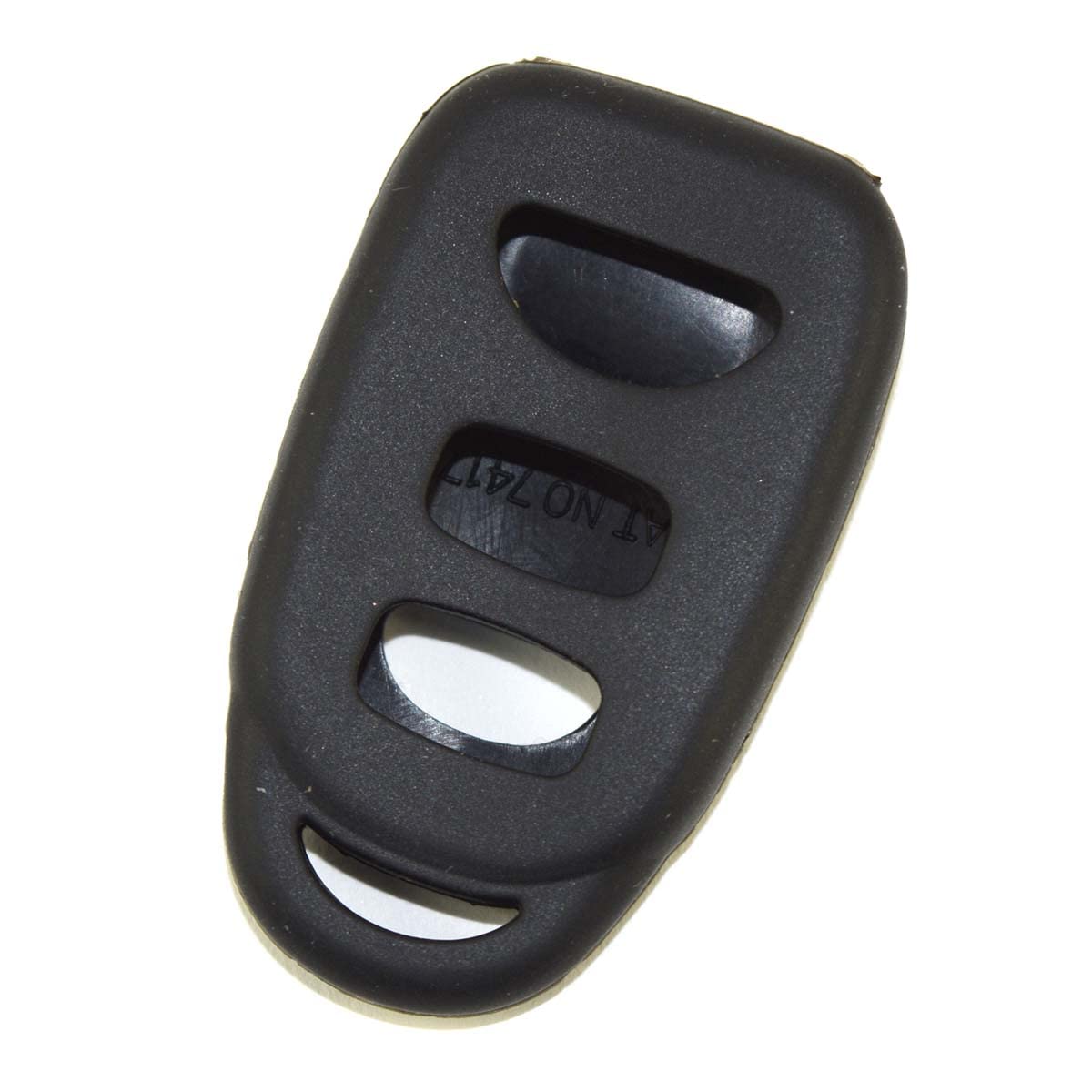 Black Silicone Rubber Remote Cover for Hyundai Elantra, 2007-2020