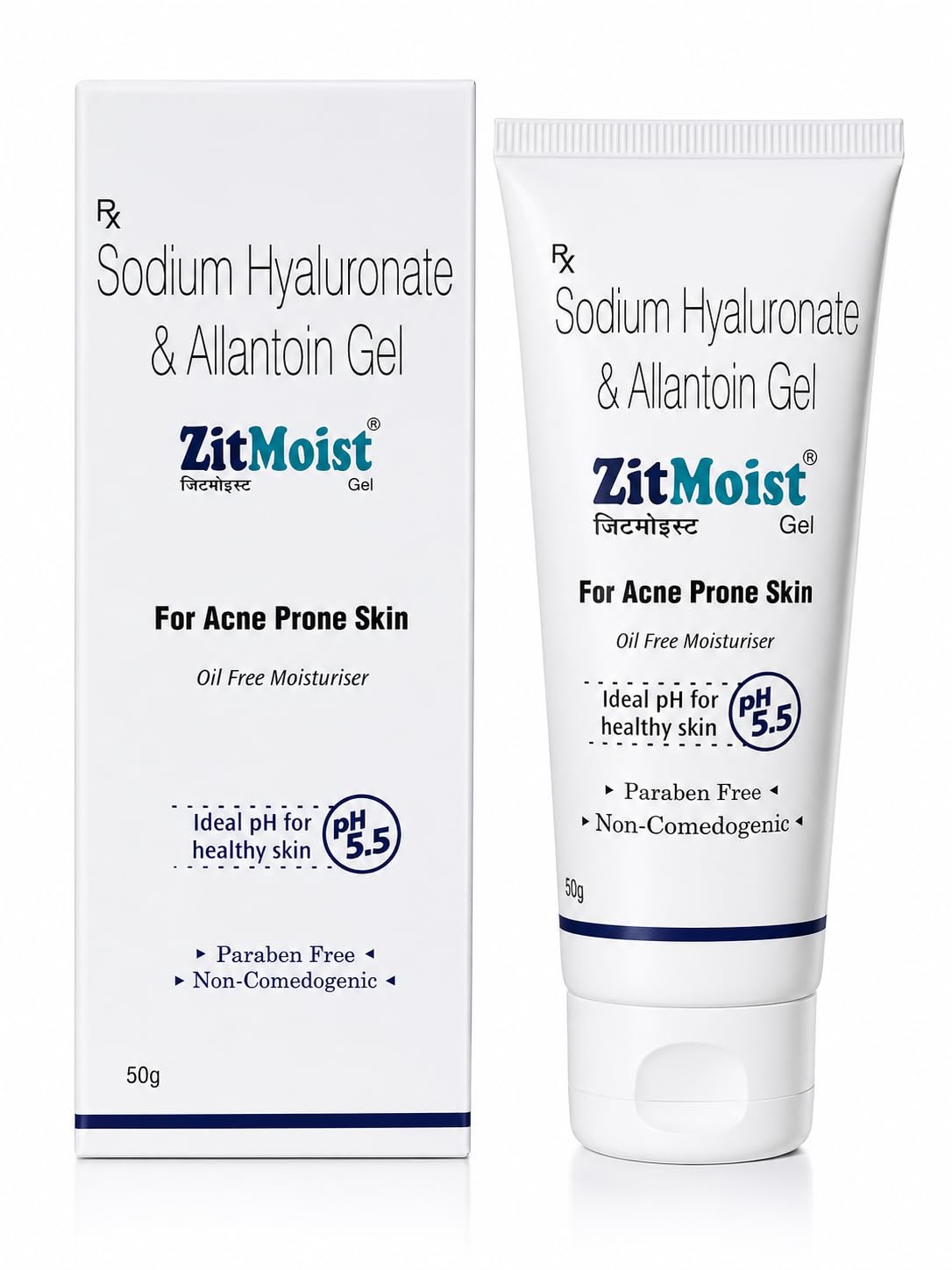 Zit-Moist Gel for Acne Prone Skin | Oil-Free Moisturising Gel | Non-Comedogenic | Paraben Free | pH 5.5 Balanced Hydration | Lightweight Daily Face Moisturizer | 50 g-image-25