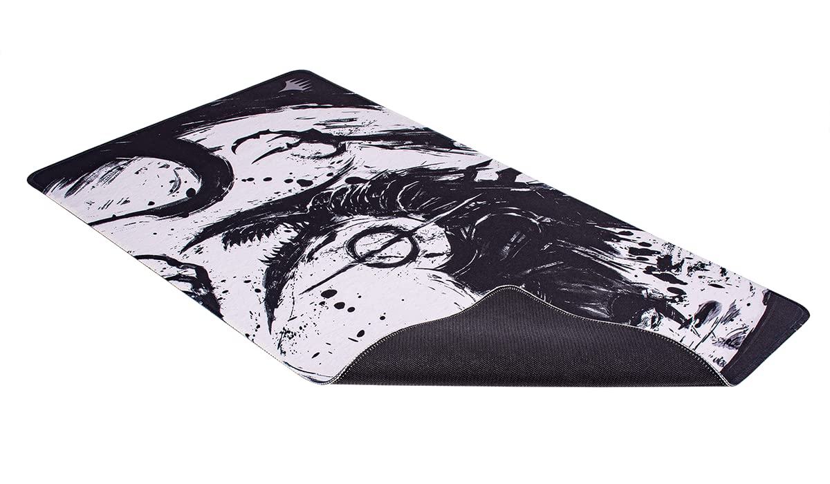 【新品】MTG ジン＝ギタクシアス ウルトラプロ 公式 プレイマット ステッチ Ultra PRO - March of the Machine Black Stitched Card Playmat