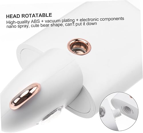 Miniatura 5 de FOMIYES Humidificador de belleza Nano Facial Mister Nano Mist Rociador Humidifer Portátil Vapor para Cuidado de Belleza Facial Mister Instrumento