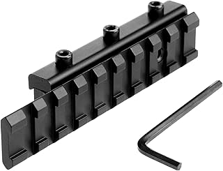 Tactical Dovetail Scope Extend Mount 11mm to 20mm Picatinny Weaver Rail Adapter