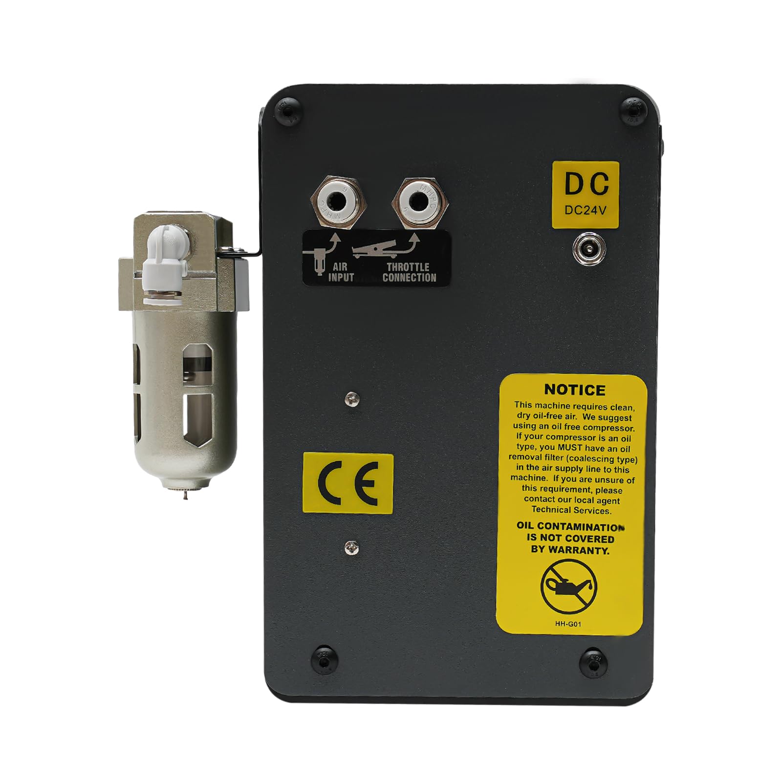 Macchina per incisione pneumatica, macchina per incisione pneumatica, macchina per incisione a percussione ad aria compressa con doppio manico, 80 W per gioielli e metallo
