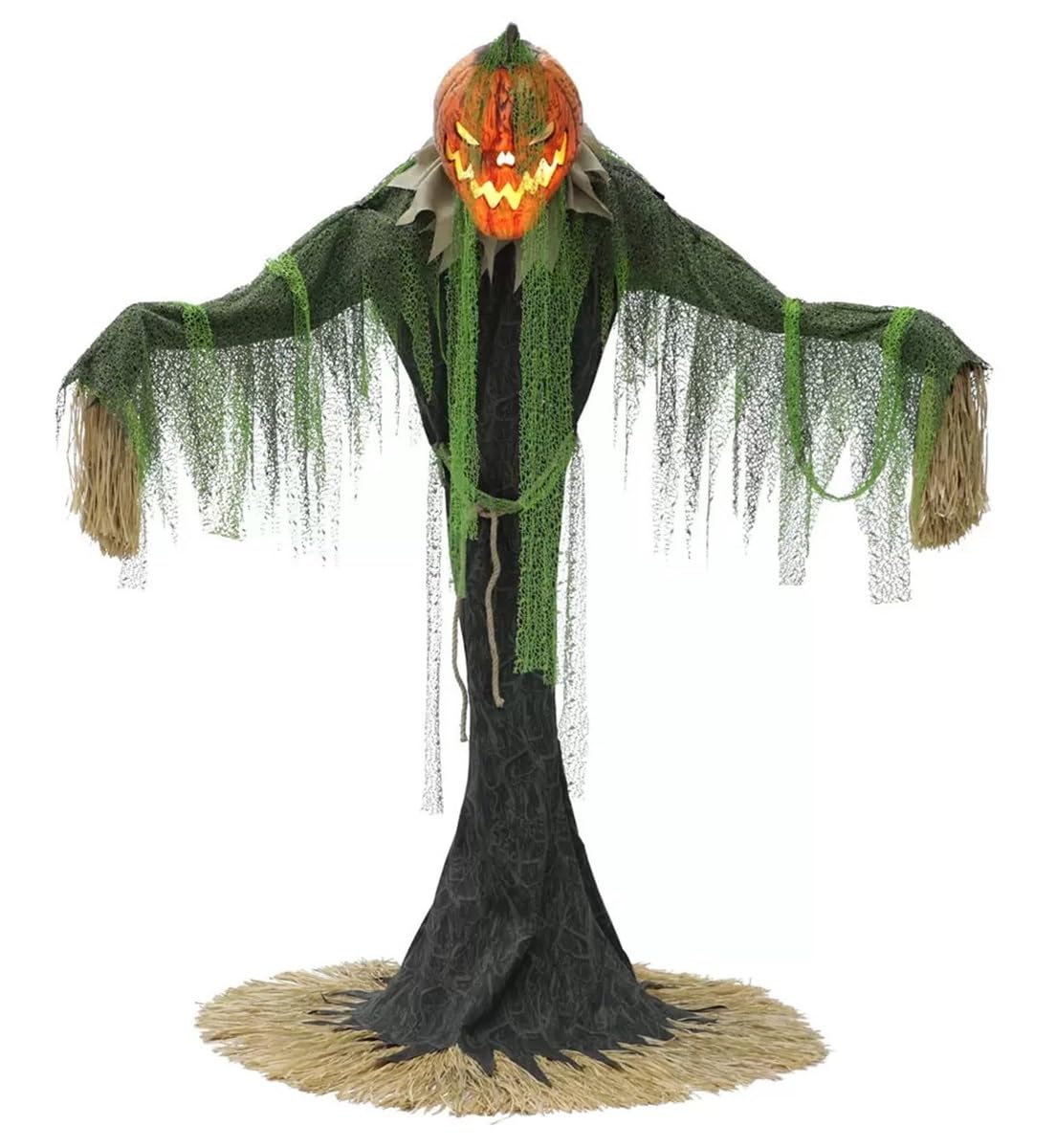 Amazon.com: Halloween 7ft Animated Pumpkin Scarecrow with Music