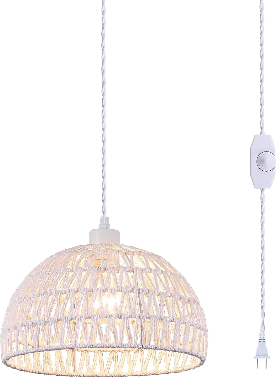 ETONIMERR Plug in Pendant Light, Hanging Lamps with Plug in Cord