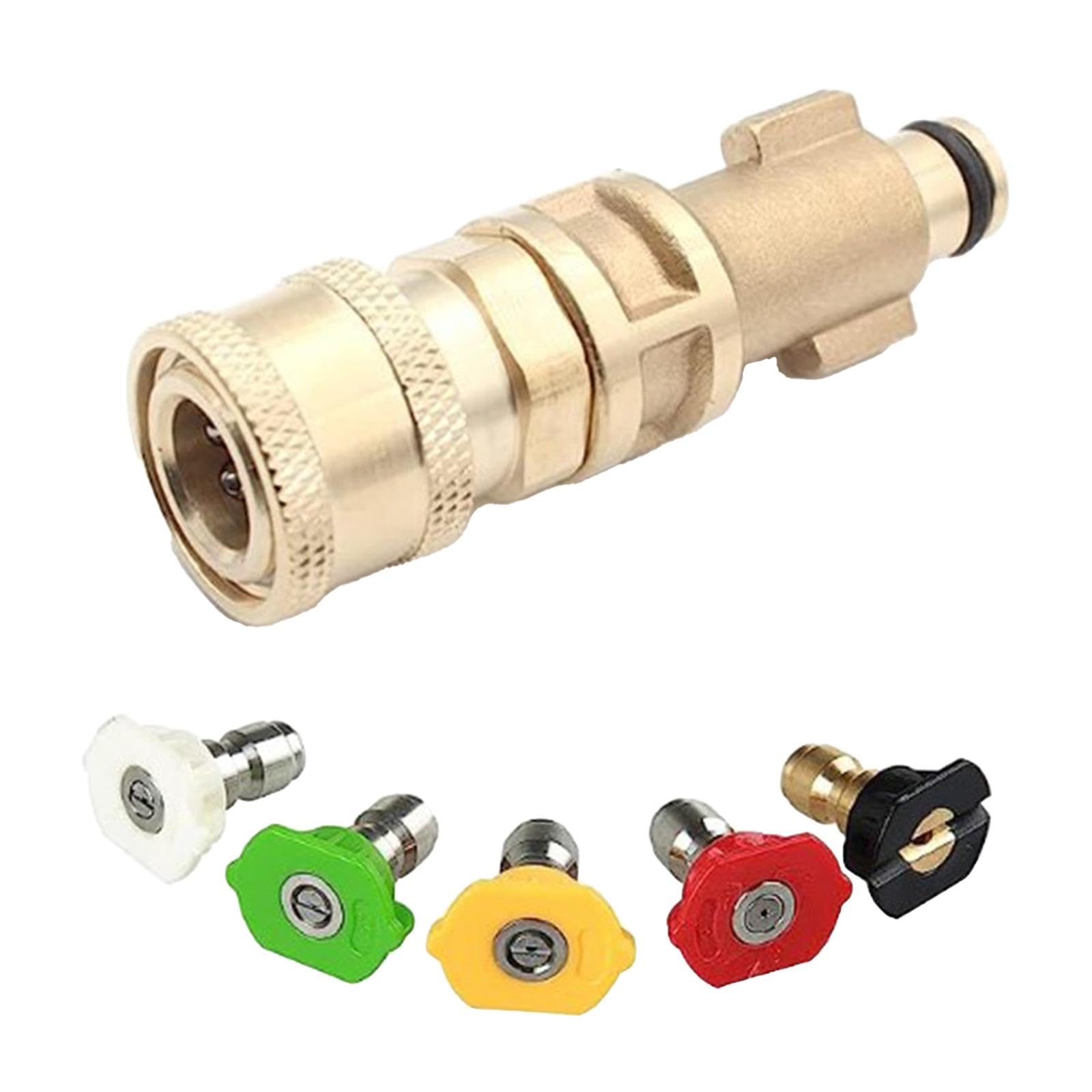 1/4 Inch Quick Connector with 5 Nozzle Tips High Performance-picture-16