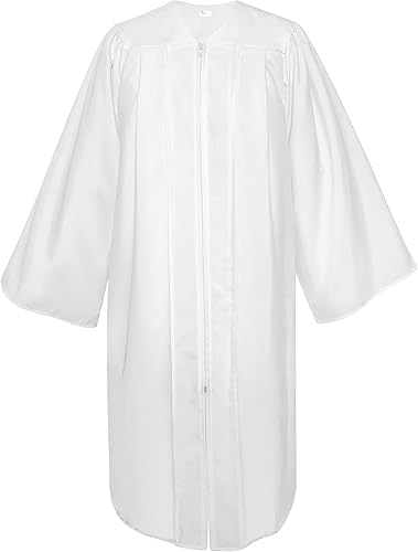 YII0SS Unisex Matte Robes for Graduation Gown,Choir Robe for Church,Pulpit Robe and Pastor