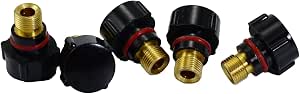 5 Bouchons Arrière TIG Longs RIVERWELD 57Y02 - Compatibles Torches 17, 18, 26