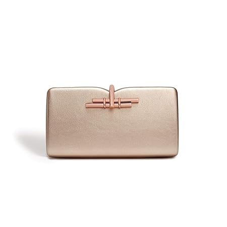 small gold clutch
