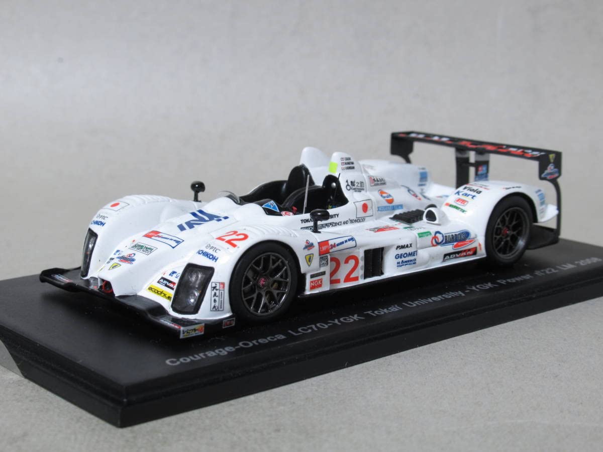 1/43 Courage-Oreca LC70-YGK 東海大学-YGK Amazon | 1/43 クラージュ オレカ LC70 YGK 東海大学YGKパワー #22
