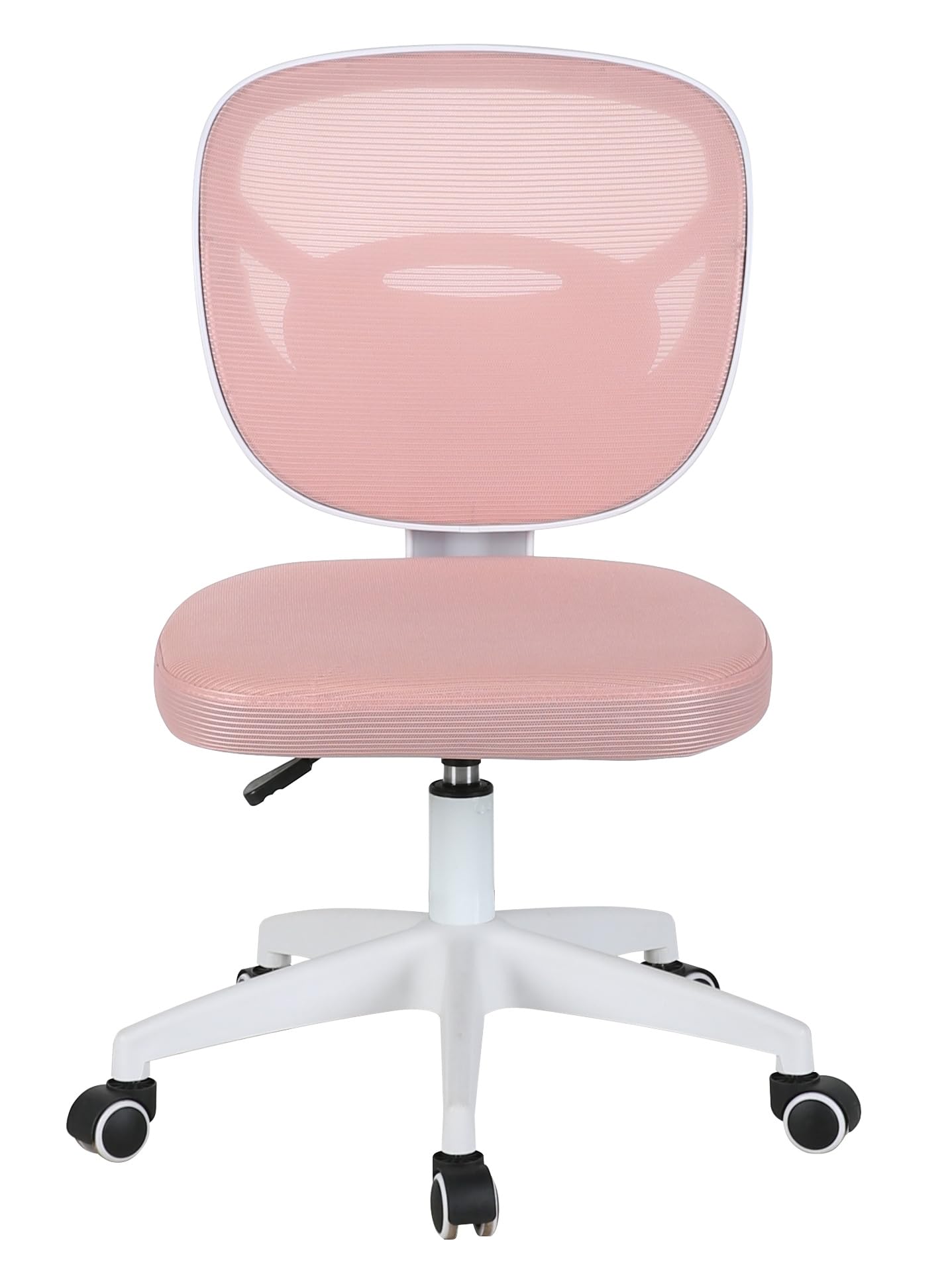MUEBLIX.COM | Silla de Escritorio Cadiz Rosa, Silla de Oficina o Despacho con Respaldo Inclinable, Silla con Ruedas, Silla Escritorio Giratoria, Asiento de Espuma