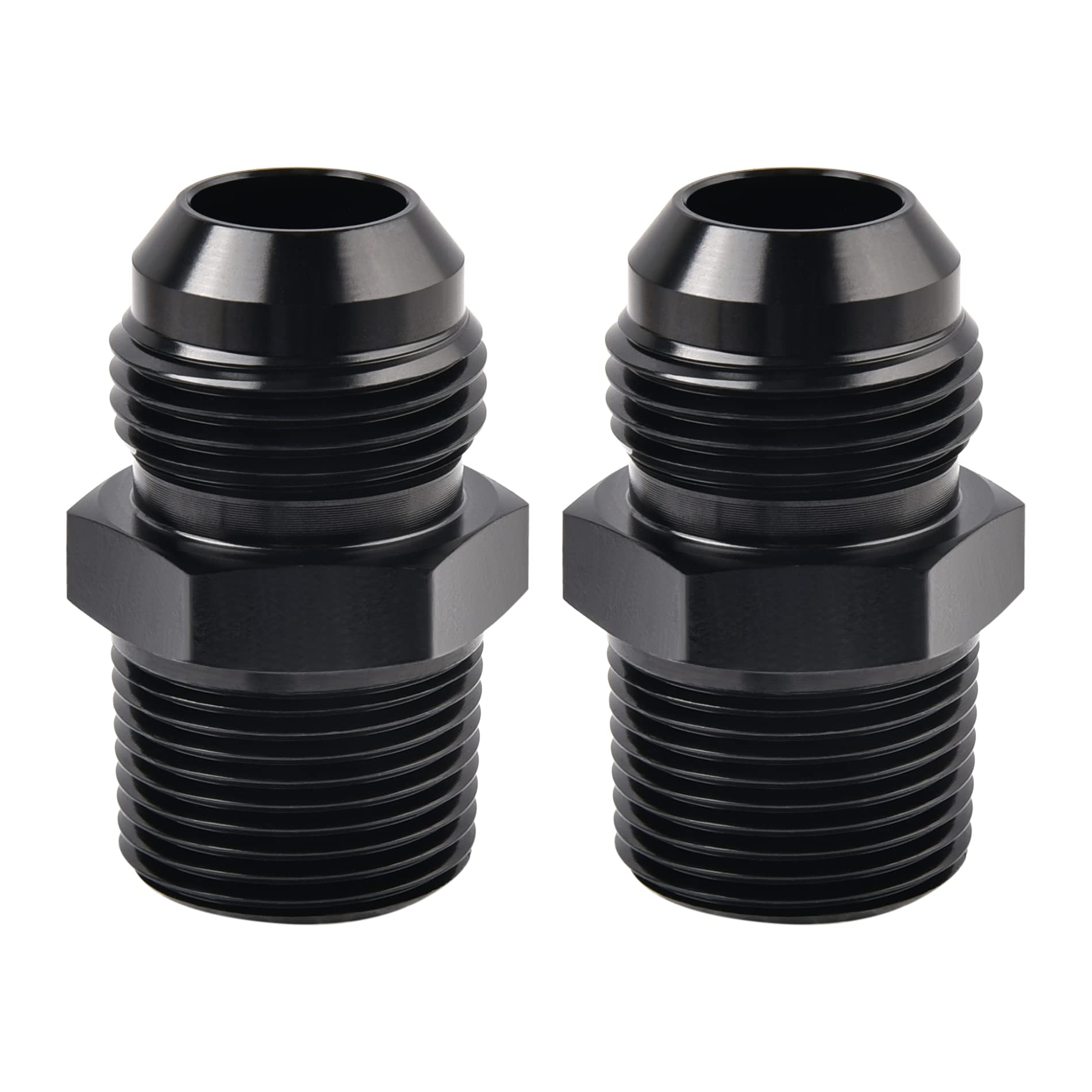 Fuel Tank Bung Fitting EVIL ENERGY 12AN Female To 3/4 NPT Male Swivel Fitting 3/4 NPT Female Fitting - View #7