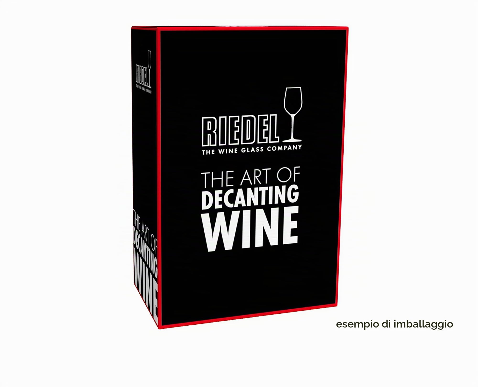 Riedel DECANTER CURLY FATTO A MANO BLACK/WHITE/BLACK OPTIC 2011/00