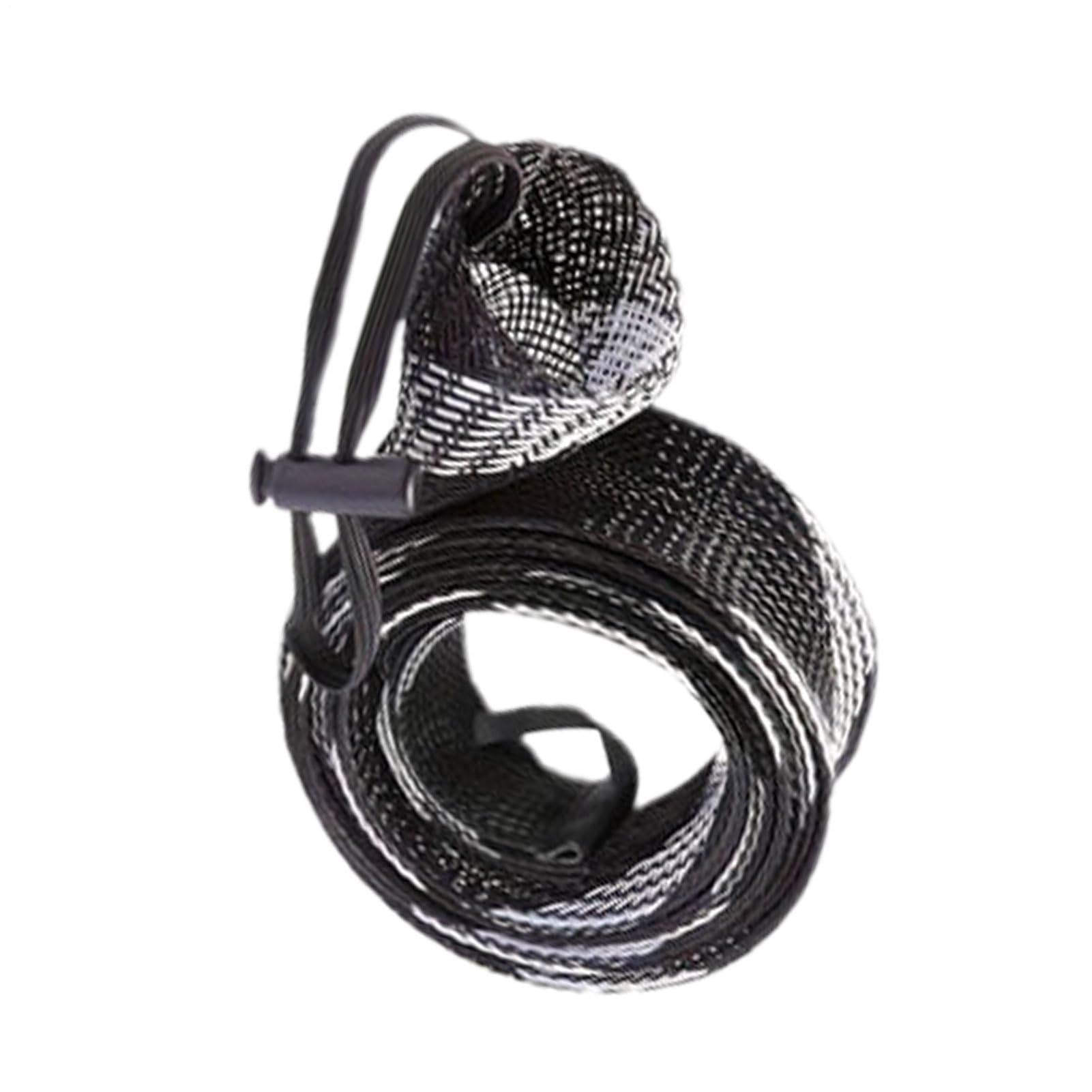 Fundas para caña de pescar, protector de aparejos de pesca para pesca en agua dulce y salada, escudo duradero para cañas de pescar, se adapta a lagos, ríos, arroyos, estanques, ideal para hombres y