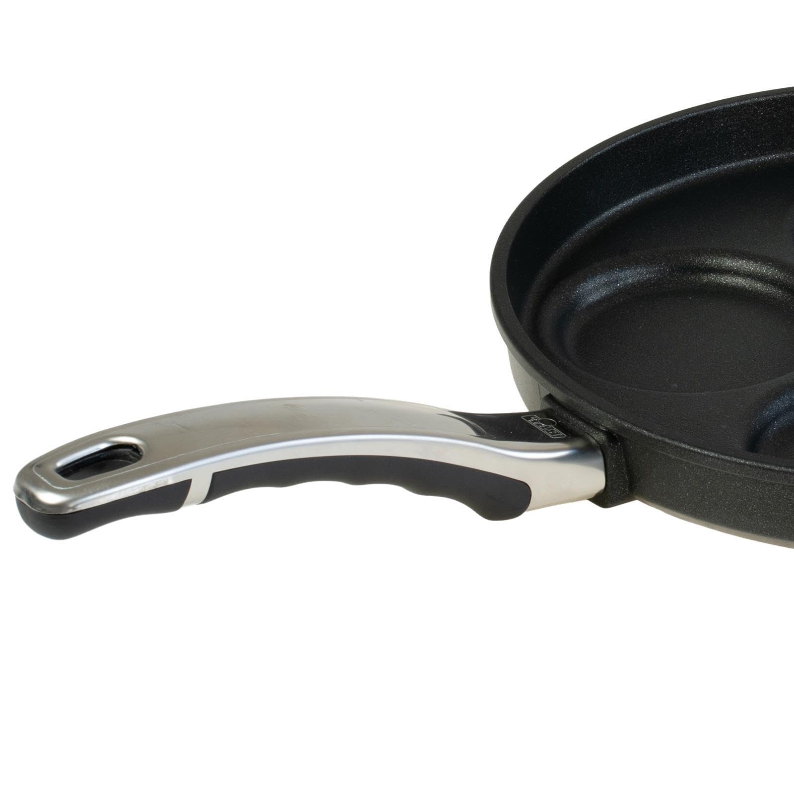 BAF Gigant Newline Bistecchiera Quadrata In Alluminio Pressofuso 26x26 Cm - Antiaderente, Adatta A Forno E Tutti I Fuochi (Senza Induzione), Made In Germany