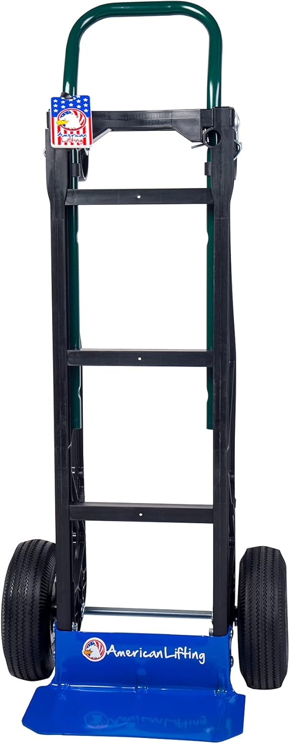 700 lb Capacity Ultra Lightweight Super Strong Nylon Convertible Hand Truck & Dolly