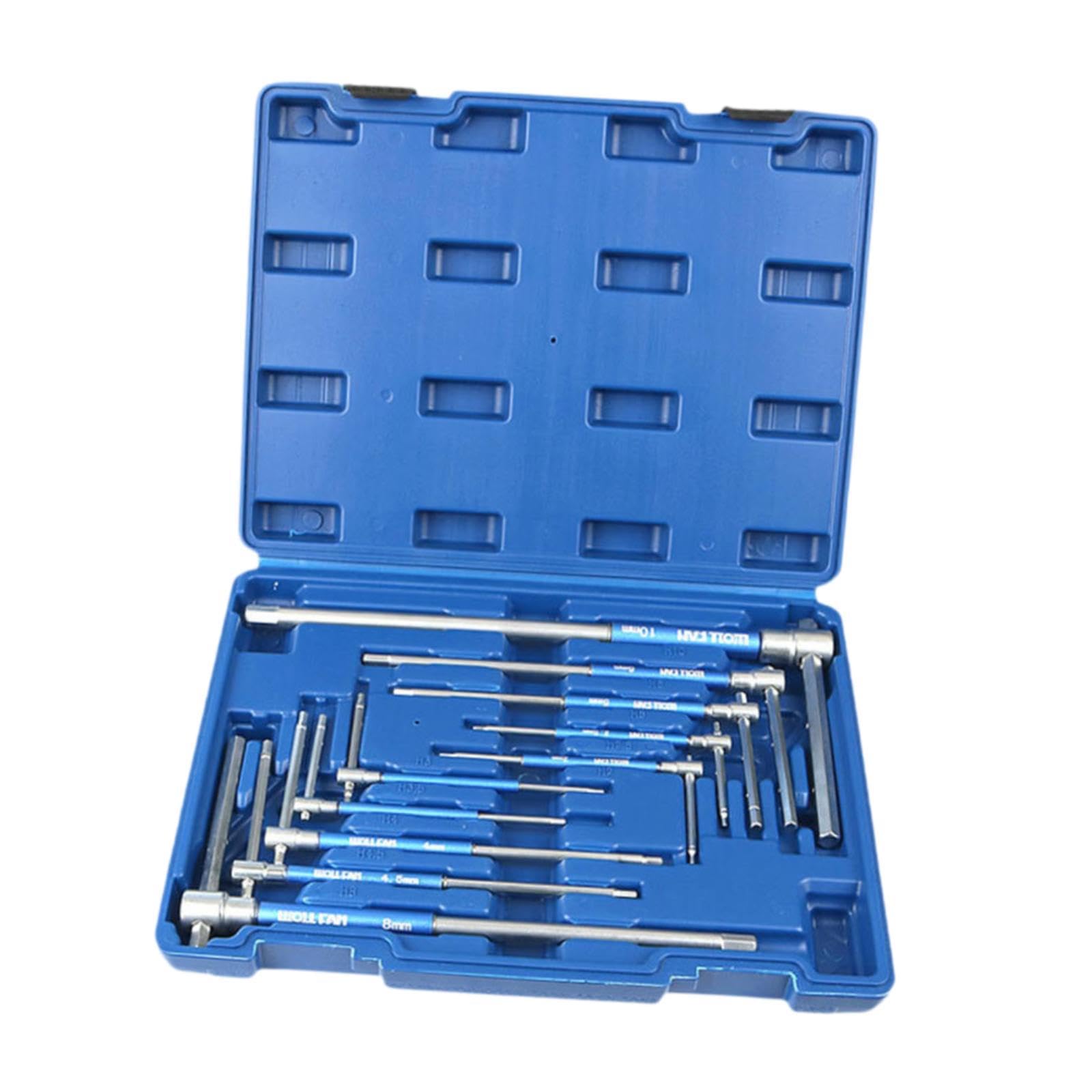 Llave Allen T Antideslizante 10 Piezas