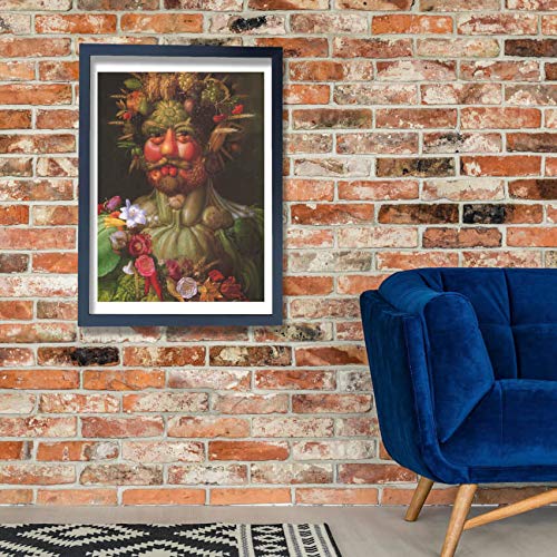 Giuseppe Arcimboldo Vortumnus grande affiche semi-brillante Spiffing Prints sans cadre
