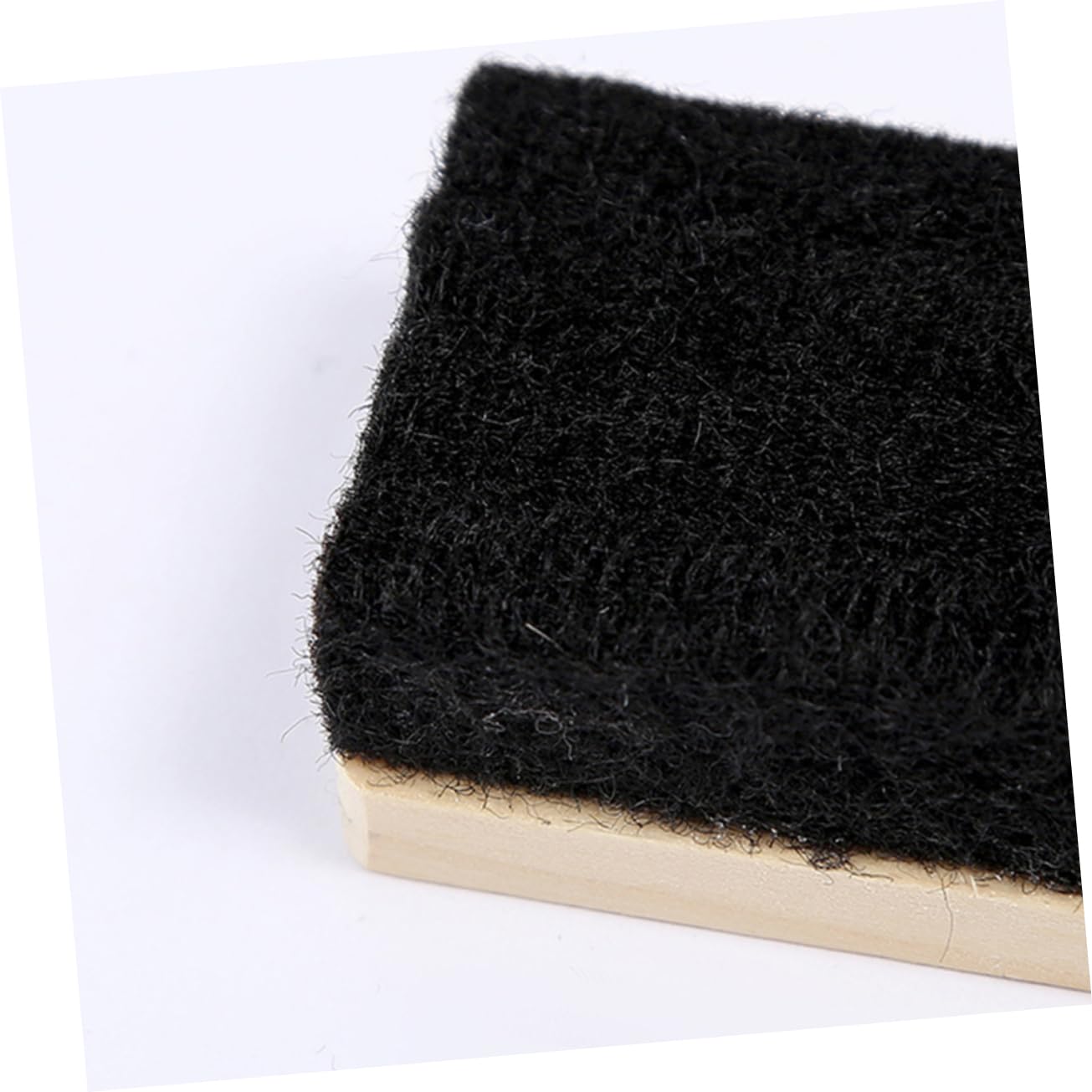 HOMSFOU 5 Sätze Radiergummi Mini Schwarz Kreidebretter Kreidestaubtuch Multipack Kreideradierer Für Die Tafel Tafelschwamm Tafelwischer Reiniger Hölzern 10 Stück * 5