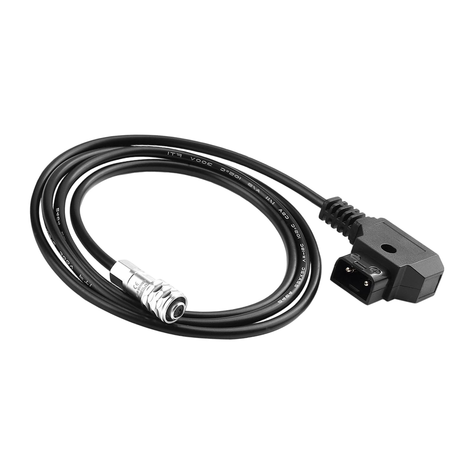 Charging Wire Cord Professional Power Cord Portable 19/39 / 59in D-Tap Power Cable for Camera Equipment V Mount Battery Flame Retardant Camera Cable