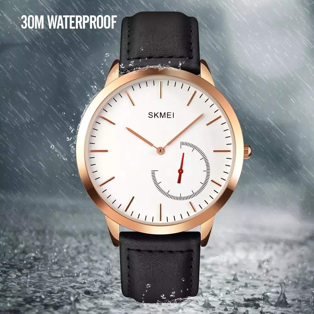 MASTOP Orologi da donna da donna da donna con cinturino in pelle rossa con quadrante a diamante analogico al quarzo orologio da polso impermeabile regalo classico casual retrò cinturino