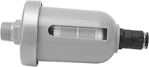 Miniatura 9 de Compresor de aire válvula de drenaje automático DN15, mini filtro neumático con cuerpo translúcido, trampa de drenaje tipo bola flotante, válvula de