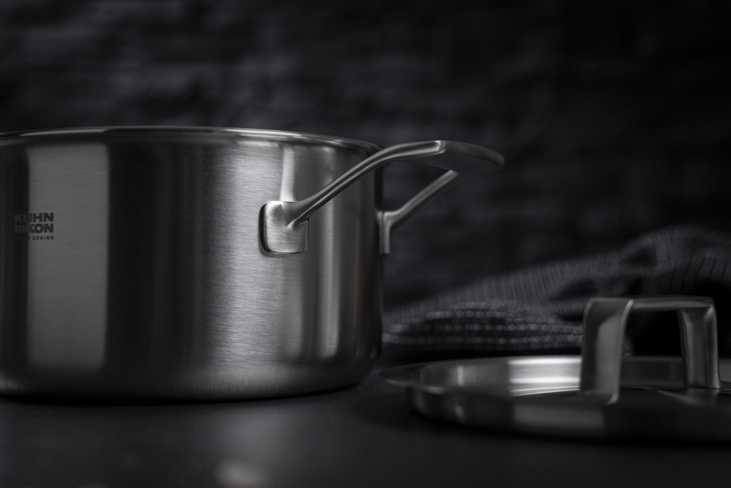 Kuhn Rikon CULINARY FIVEPLY Topfset, 3-teilig, Edelstahl, Induktion