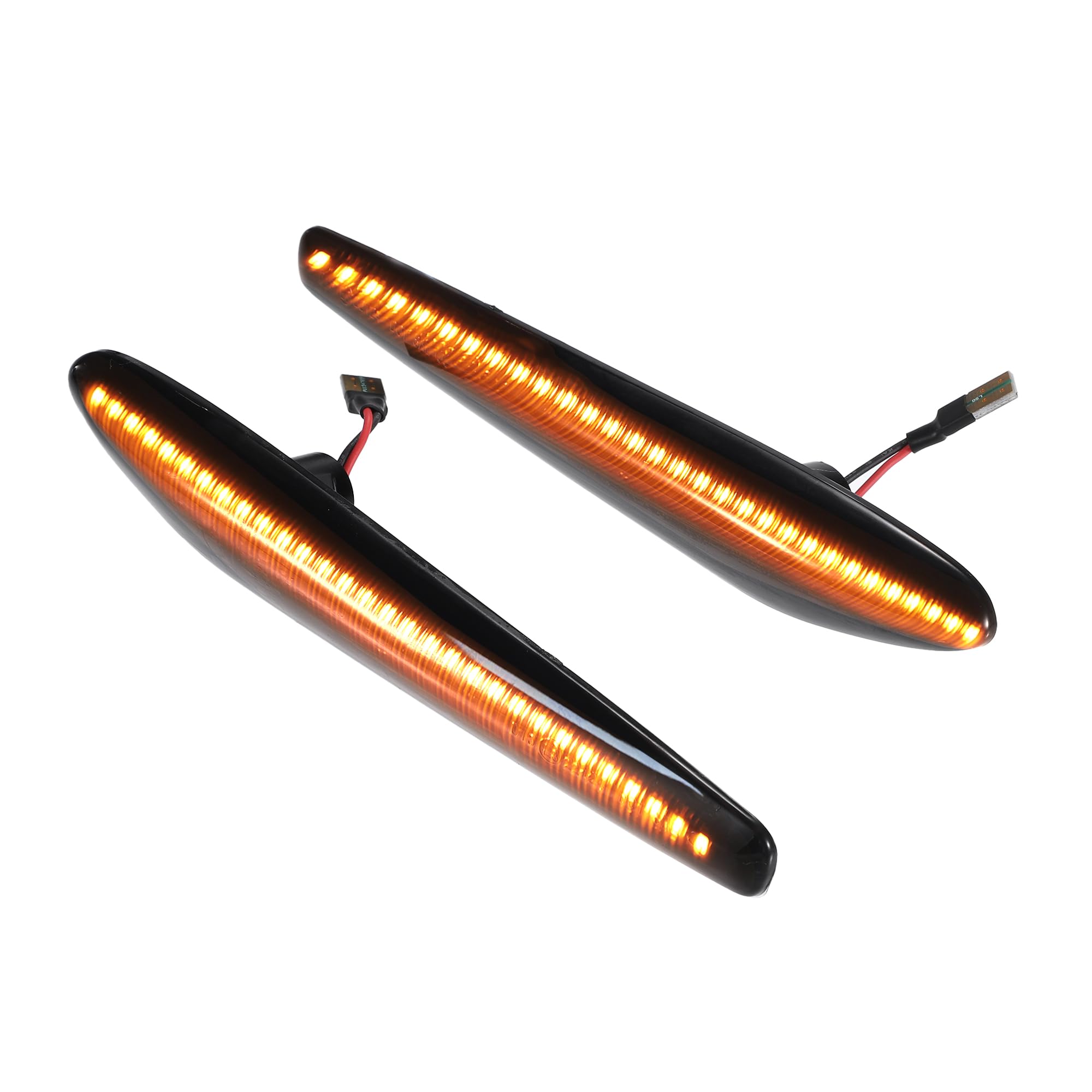 X AUTOHAUX 1 Pair Side Marker Turn Signal Light NO.60691105/60691106 for Alfa Romeo 159 939 Saloon/Estate 2005-2011 for Alfa Romeo Brera 939 2006-2010