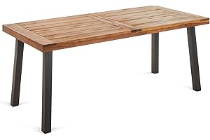 Christopher Knight Home Della Acacia Wood Dining Table