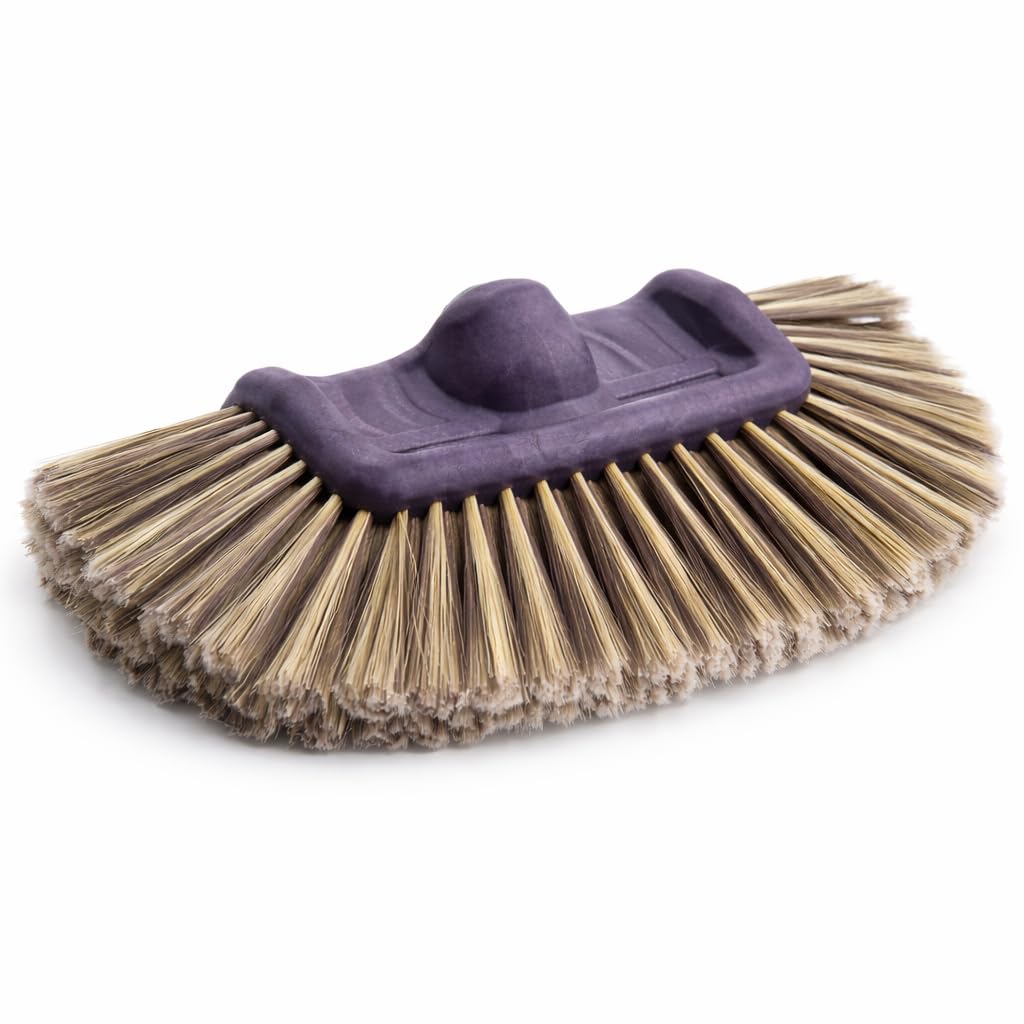 NogHair Wash Brush – 14" Multi-Level Car Wash Brush TB-14X3CR – Soft Bristles for Scratch-Free Cleaning – for Cars, Trucks & SUVs – Fits Threaded Handle