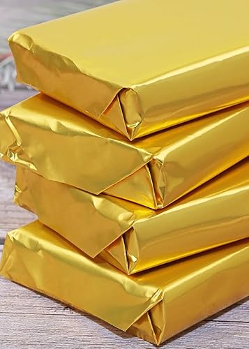 Miniatura 4 de Penta Angel 50 envoltorios de barra de caramelo, papel de regalo de chocolate de aluminio con respaldo de papel grueso para Navidad, boda,