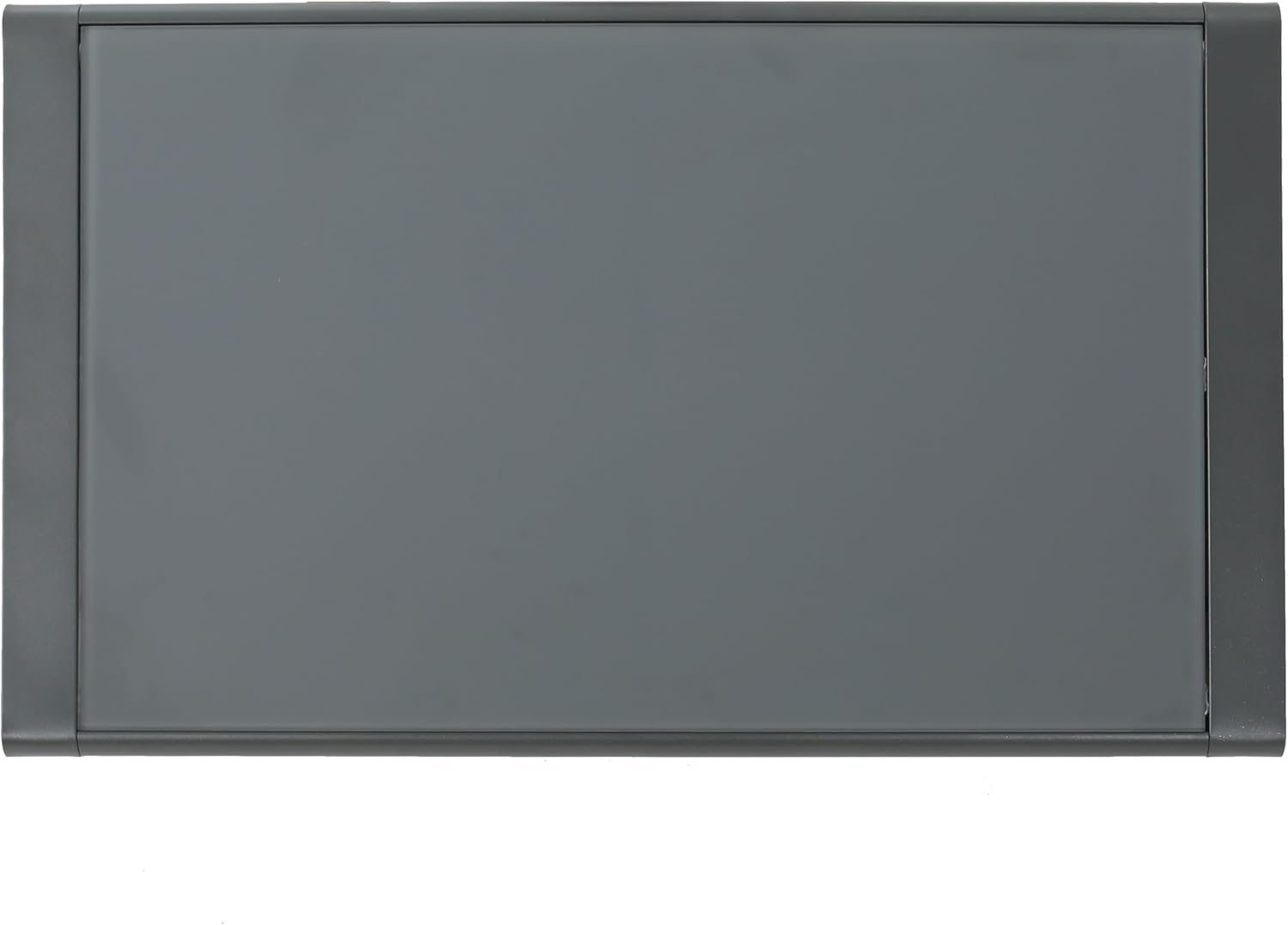 Christopher Knight Home Cape Coral Outdoor Aluminum Coffee Table with Tempered Glass Table Top, Grey