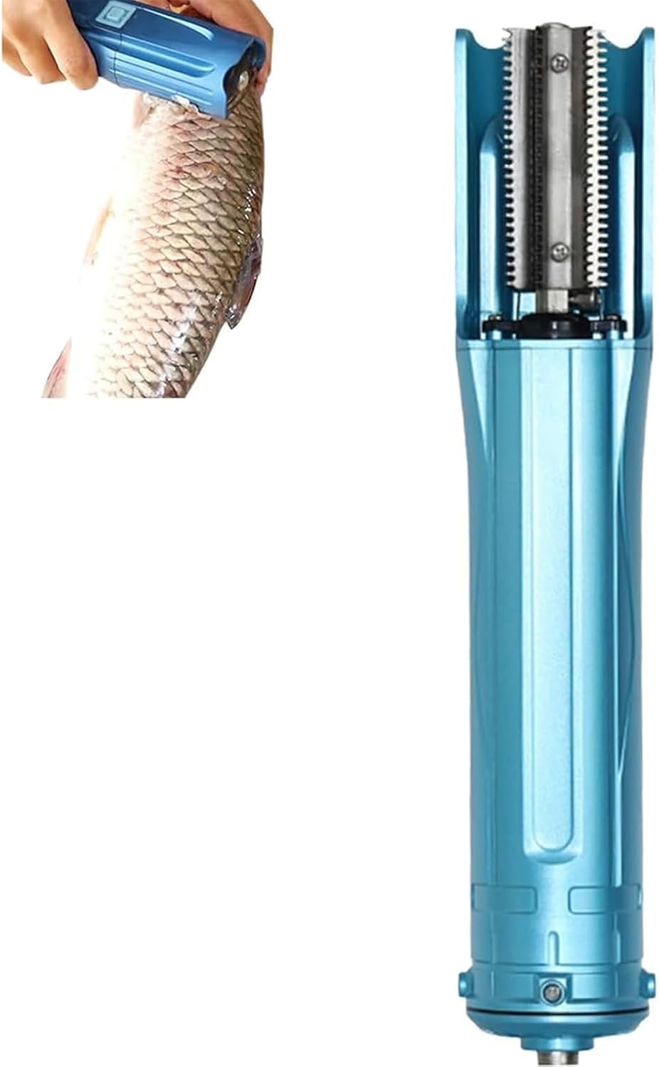 Electric Fish Descaler Tool, Fish Scaler Remover, 5000rpm Speed, 180° Protective Zone, for Fish Markets and Seafood Processing Plants