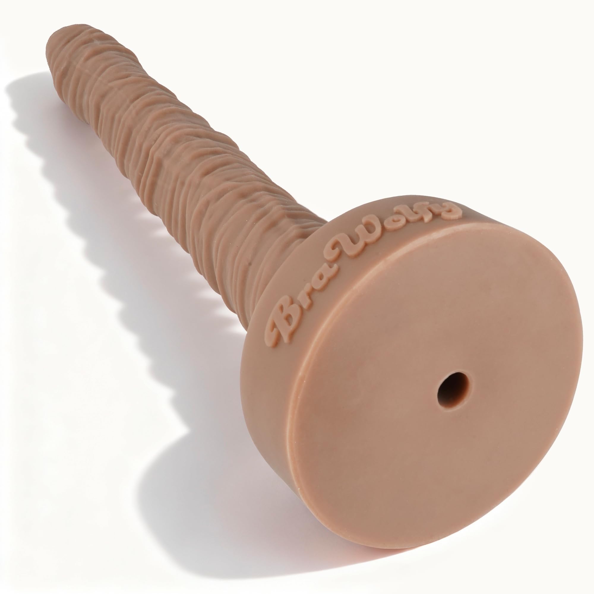 Pene Old Joe da 50 cm in silicone platinico 100% per uso alimentare，Materiale conforme agli standard FDA ，Asta extra lunga extra large，Dildo anale gigante， Va c-U-Lock (Tan, X Large)