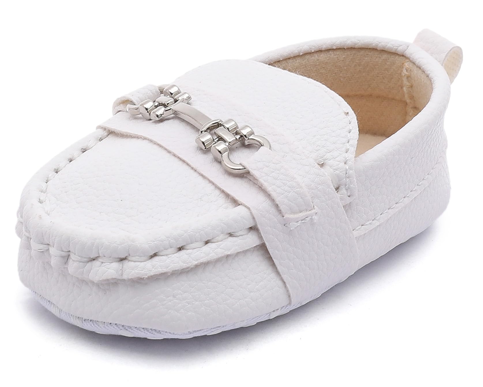 Infant Baby Girls Boys PU Leather Sneakers Soft Sole Toddler Newborn Loafers First Walkers Skate Shoe