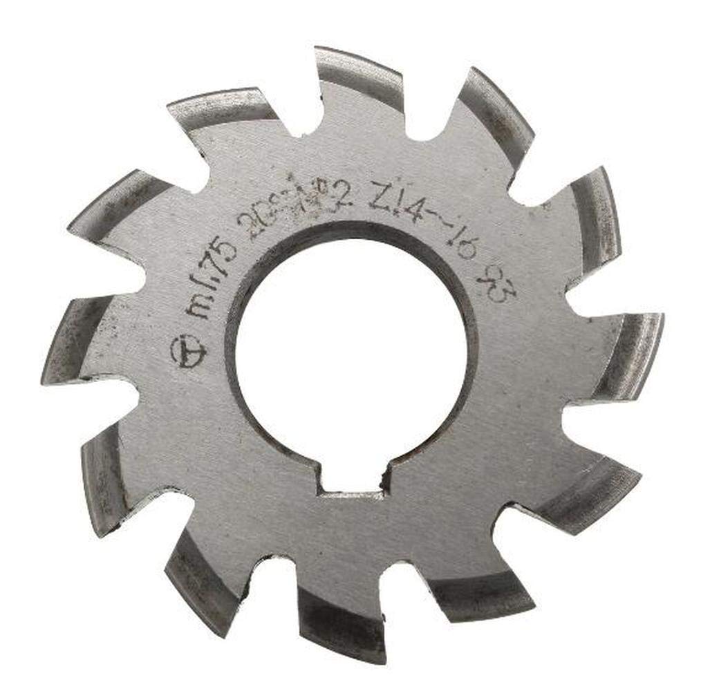 1 Uds Módulo 1,75 PA20 HSS # 1-8 Cortador De Fresado De Engranajes Intrincados Diámetro Interior 22mm (#5)