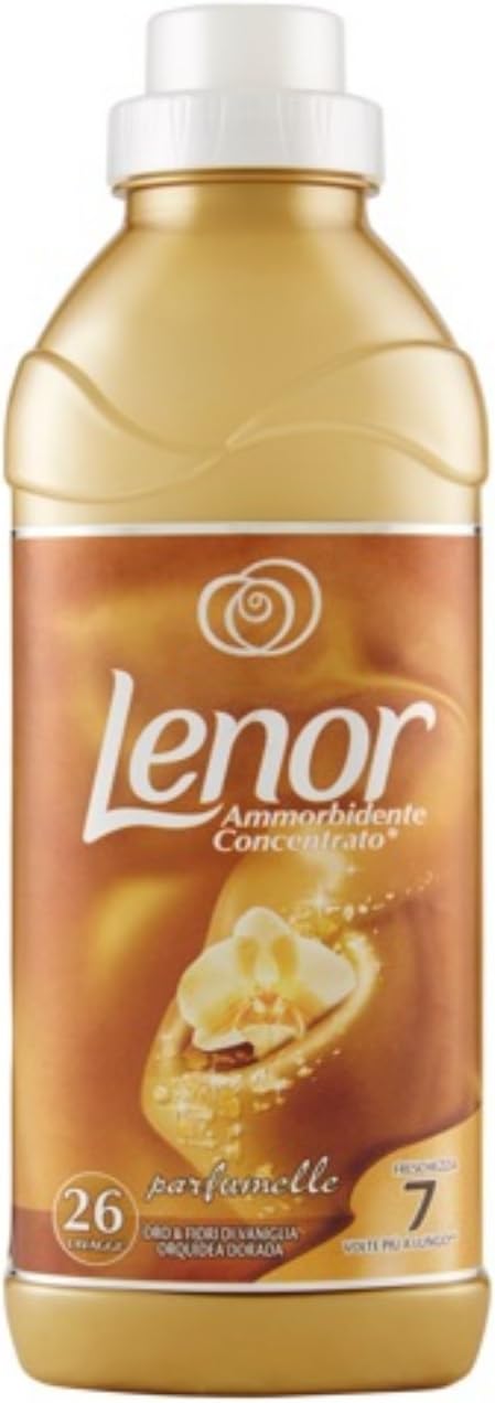 Lenor Gold and Vanilla Flowers Softner 650ml, 26 Washes