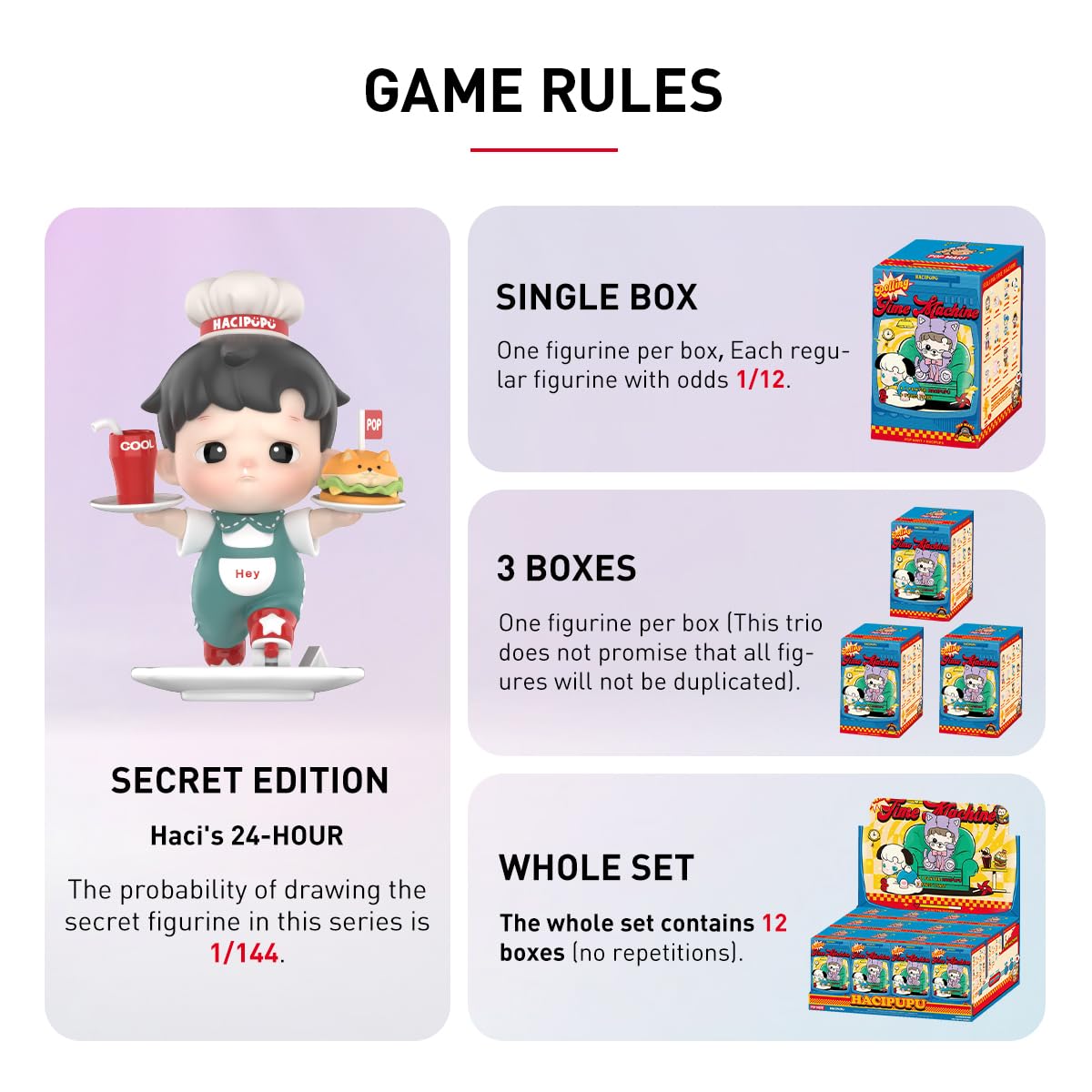 Amazon | POP MART HACIPUPU Rolling Time Machine シリーズ