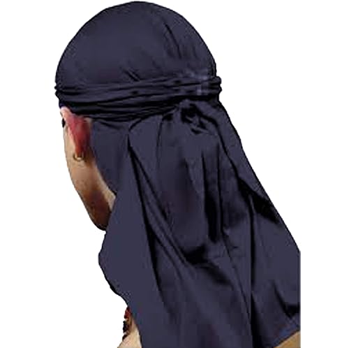 Miniatura 2 de Beauty Town Spandex de lujo King Durag Royac Azul