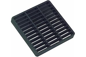 980G Square Grate for Catch Basin Drains with Diamond Design