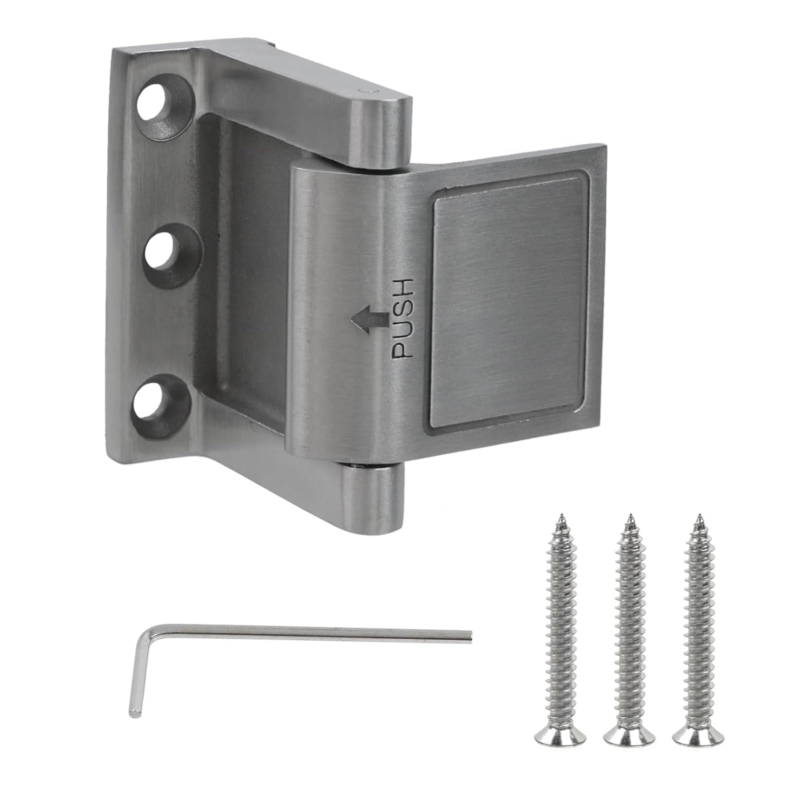 Elnwnnkc Gray Premium 304 Steel Anti Erosion Door Security Latches For Enhances In Homes Hotel & Coastal Areas Anti Theft Latches