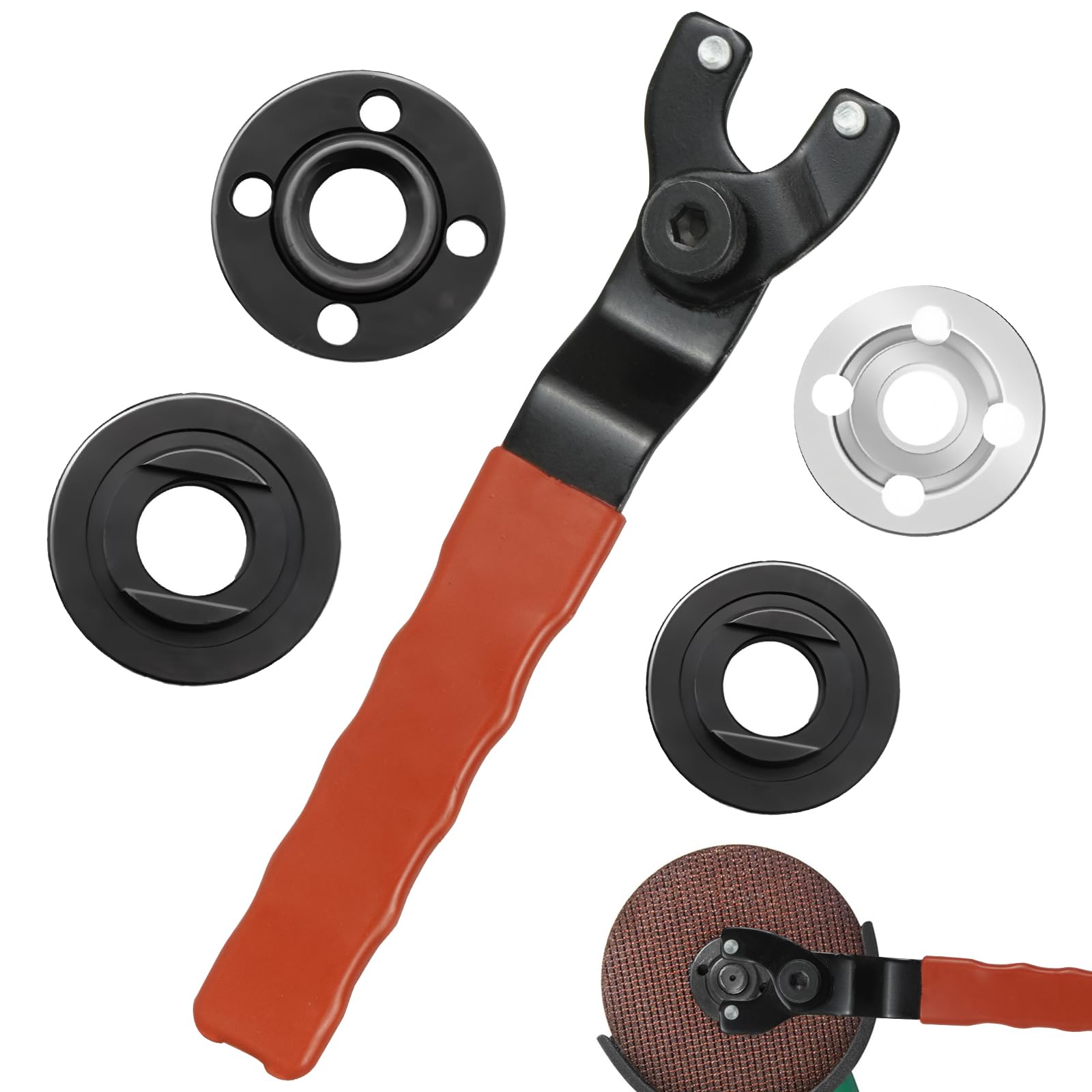 Angle Grinder Adjustable Pin Wrench, 8-48mm Adjustable Angle Grinder Key