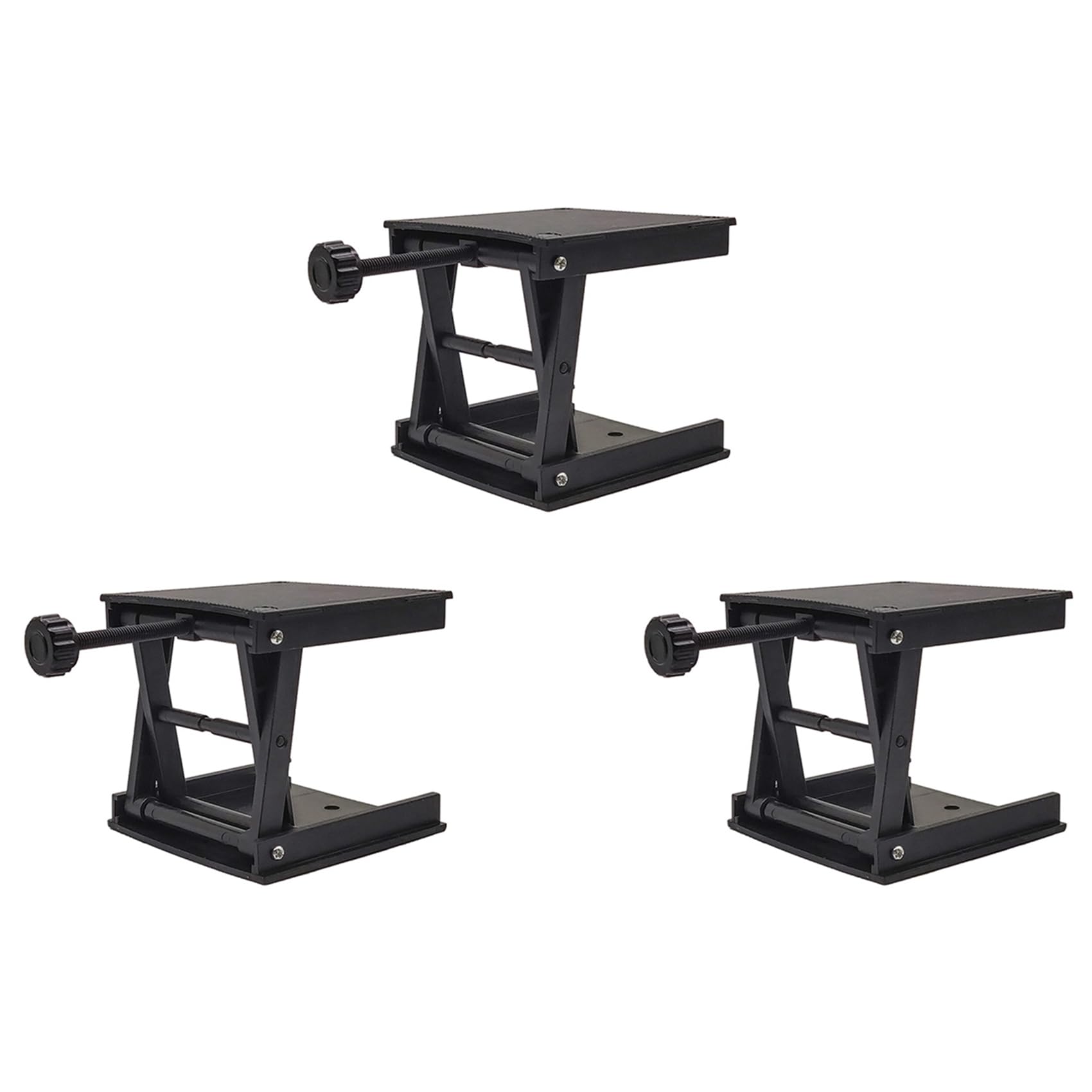 Ctrlzs 3X Portable Woodworking Lift Table Machinery Router Lifter Adjustable Engraving Laboratory Lift Platform Workbench