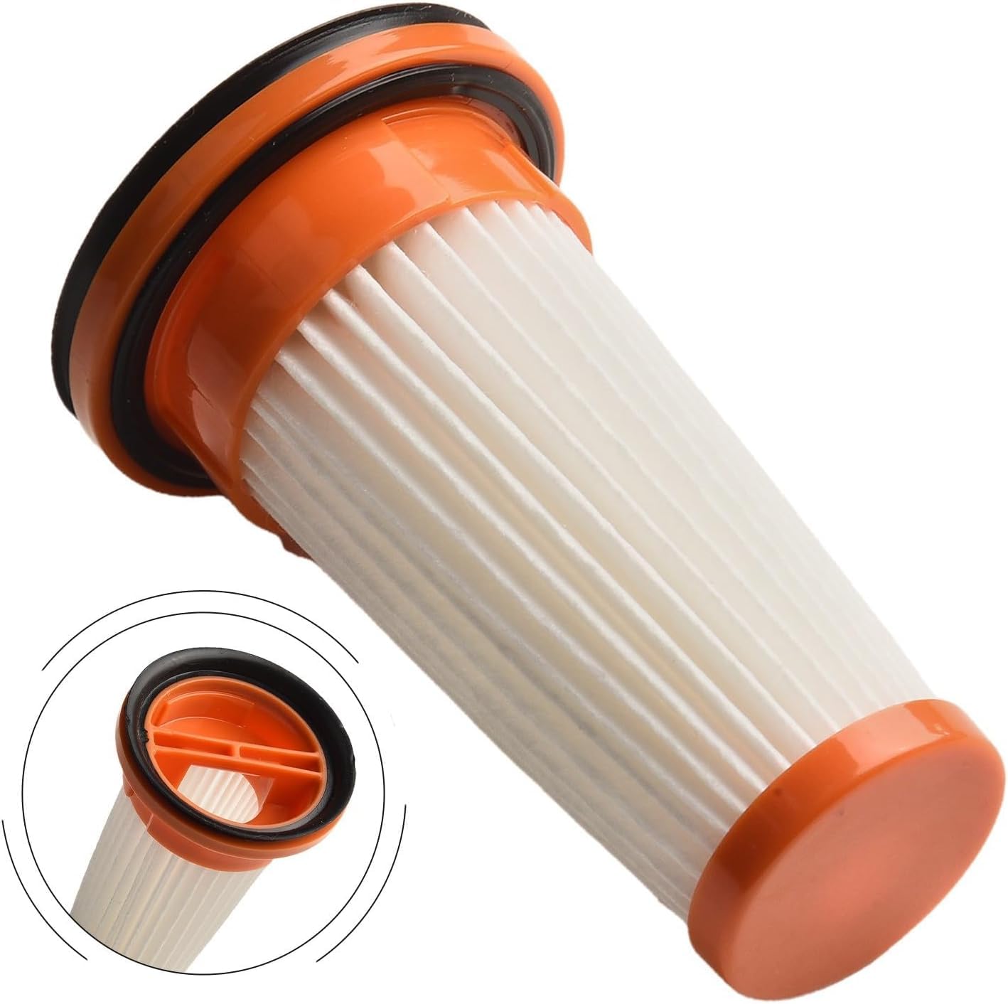 Filtri lavabili riutilizzabili adatti per aspirapolvere portatile Black & Decker N899081 DVC320B21 DVC320BRG (4 pezzi)